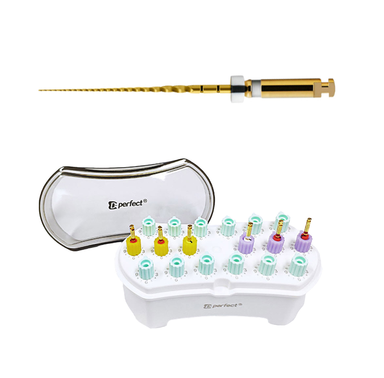 BlueSkyBio PX-One and PX-Wave heat-treated glide path finder endodontic files