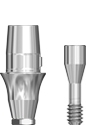 Picture of Surgical Cobalt-Chrome alloy Base Abutment, 2.8mm collar, NP (includes abutment screw) - 2.5 times stronger than titanium. Ideal for molars.New Product option for BIO | Max & Forte Power Base Abutments product (BlueSkyBio.com)