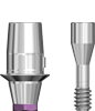 Picture of Standard SKY-Base Abutment, 1mm collar, NP 
(includes fixation screw option for BIO | Max Digital Abutment product (BlueSkyBio.com)