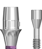 Picture of Digital Abutment for temporary abutment 1.8mm collar, Narrow Platform
(includes abutment screw) option for BIO | Max & Forte Permanent and Temporary Digital Abutments product (BlueSkyBio.com)