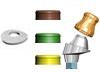 Picture of Angled Super Overdenture Restorative Kit 3.5/4.0 Platform, 17 degrees - Chairside option for Angled Super Overdenture Restorative Kit 3.5/4.0 Platform - Chairside Requires No Metal Housing product (BlueSkyBio.com)