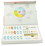 Picture of Professional Kit 2-2020.-2Y.
The Ultimate Professional Kit includes a comprehensive range of DiaStrips for both bilateral and monolateral controlled non-invasive IPR (Interproximal Reduction) of tooth size, as well as proximal finishing and polishing. This kit is ideal for orthodontics, aligner treatments, and restorative procedures. 2 year warranty. option for Interproximal Enamel Reduction Evolution product (BlueSkyBio.com)