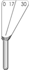 Picture of Paralleling Pin, 2.0mm, 17-30 degree option for Required MultiOne Implant Drivers product (BlueSkyBio.com)