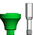 Picture of Ø6.5 x 5mm Scannable Healing Abutment, Narrow Platform option for Scannable Healing Abutments - <span style="color:#ff0000">COMING SOON!</span> product (BlueSkyBio.com)