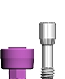 Picture of Ø4.8 x 3mm Scannable Healing Abutment, Regular Platform option for Scannable Healing Abutments - <span style="color:#ff0000">COMING SOON!</span> product (BlueSkyBio.com)