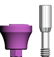 Picture of Ø6.5 x 5mm Scannable Healing Abutment, Regular Platform option for Scannable Healing Abutments - <span style="color:#ff0000">COMING SOON!</span> product (BlueSkyBio.com)