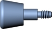 Picture of 6.0mm x 5mm Healing Abutment, 5.0 Platform Switch, Trilobe System option for 5mm Healing Abutments product (BlueSkyBio.com)