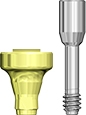 Picture of Ø4.8 x 3mm Scannable Healing Abutment, Narrow Platform option for Scannable Healing Abutments - <span style="color:#ff0000">COMING SOON!</span> product (BlueSkyBio.com)