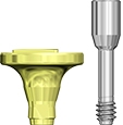 Picture of Ø6.5 x 3mm Scannable Healing Abutment, Narrow Platform option for Scannable Healing Abutments - <span style="color:#ff0000">COMING SOON!</span> product (BlueSkyBio.com)