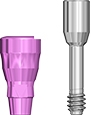 Picture of Ø3.8 x 3mm Scannable Healing Abutment, Regular Platform option for Scannable Healing Abutments - <span style="color:#ff0000">COMING SOON!</span> product (BlueSkyBio.com)