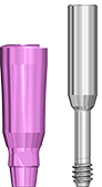 Picture of Ø3.8 x 7mm Scannable Healing Abutment, Regular Platform option for Scannable Healing Abutments - <span style="color:#ff0000">COMING SOON!</span> product (BlueSkyBio.com)