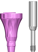 Picture of Ø6.5 x 7mm Scannable Healing Abutment, Regular Platform option for Scannable Healing Abutments - <span style="color:#ff0000">COMING SOON!</span> product (BlueSkyBio.com)