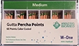 Picture of Gutta Percha Points Wave One Gold Type BX60 - Medium option for Gutta Percha product (BlueSkyBio.com)