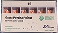 Picture of Gutta Percha Points T.04  BX60 - .04 #15 option for Gutta Percha product (BlueSkyBio.com)