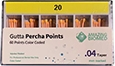 Picture of Gutta Percha Points T.04  BX60 - .04 #20 option for Gutta Percha product (BlueSkyBio.com)