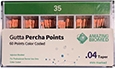 Picture of Gutta Percha Points T.04  BX60 - .04 #35 option for Gutta Percha product (BlueSkyBio.com)