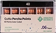 Picture of Gutta Percha Points T.06  BX60 - .06 #40 option for Gutta Percha product (BlueSkyBio.com)