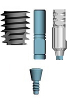 Picture of 5.0 Implant x 6mm long - 3.5 Platform Switch (BlueSkyBio.com)
