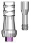 Picture of 4.5 MPA Abutment, Straight
(includes abutment screw) option for 4.5 Platform product (BlueSkyBio.com)