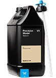 Picture of Precision Model Resin (Form 4B) 5L - Ideal for: Removable die models, Crown & bridge models, Implant analog models, Diagnostic models   5L container requires a Resin Pump to work.         option for Form 4B Printing Materials product (BlueSkyBio.com)
